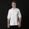 high quality front openning Chinese bread shop chef jacket chef  shirt workwear 