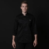 right openning small button winter autumn chef uniform workwear chef coat jacket