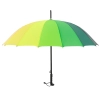 rainbow umbrella colorful straight umbrella wholesale cusomiztion logo Advertising umbrella