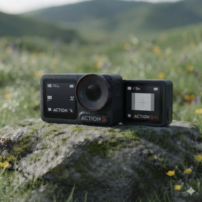 DJi osmo action 5 sports camera portable shooting