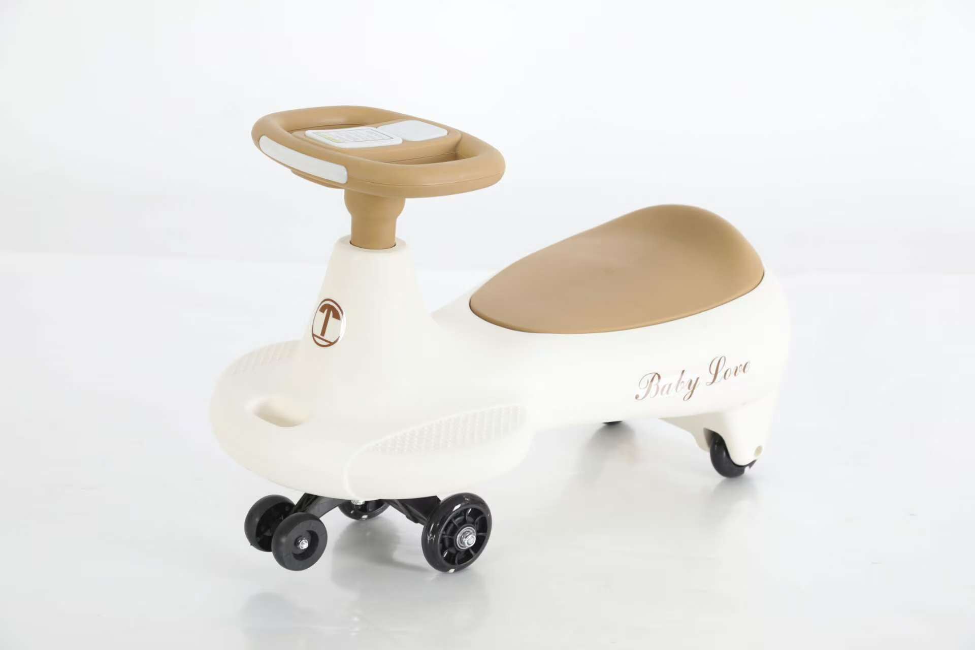 Twist & Go Kids Swing Ride‑On Toy Car, Safe & Quiet for Toddlers