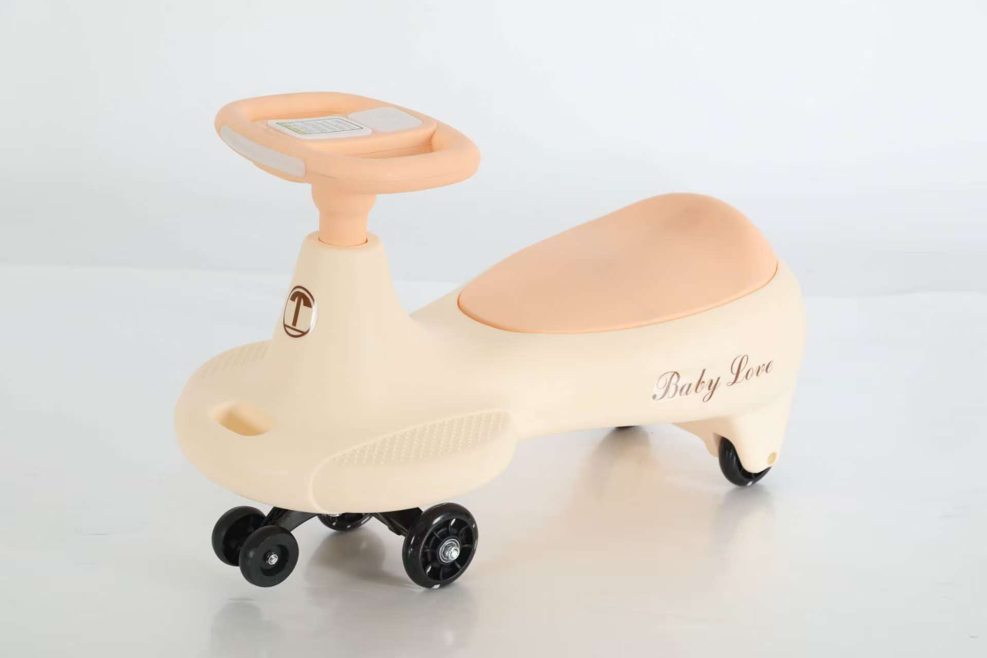 Twist & Go Kids Swing Ride‑On Toy Car, Safe & Quiet for Toddlers