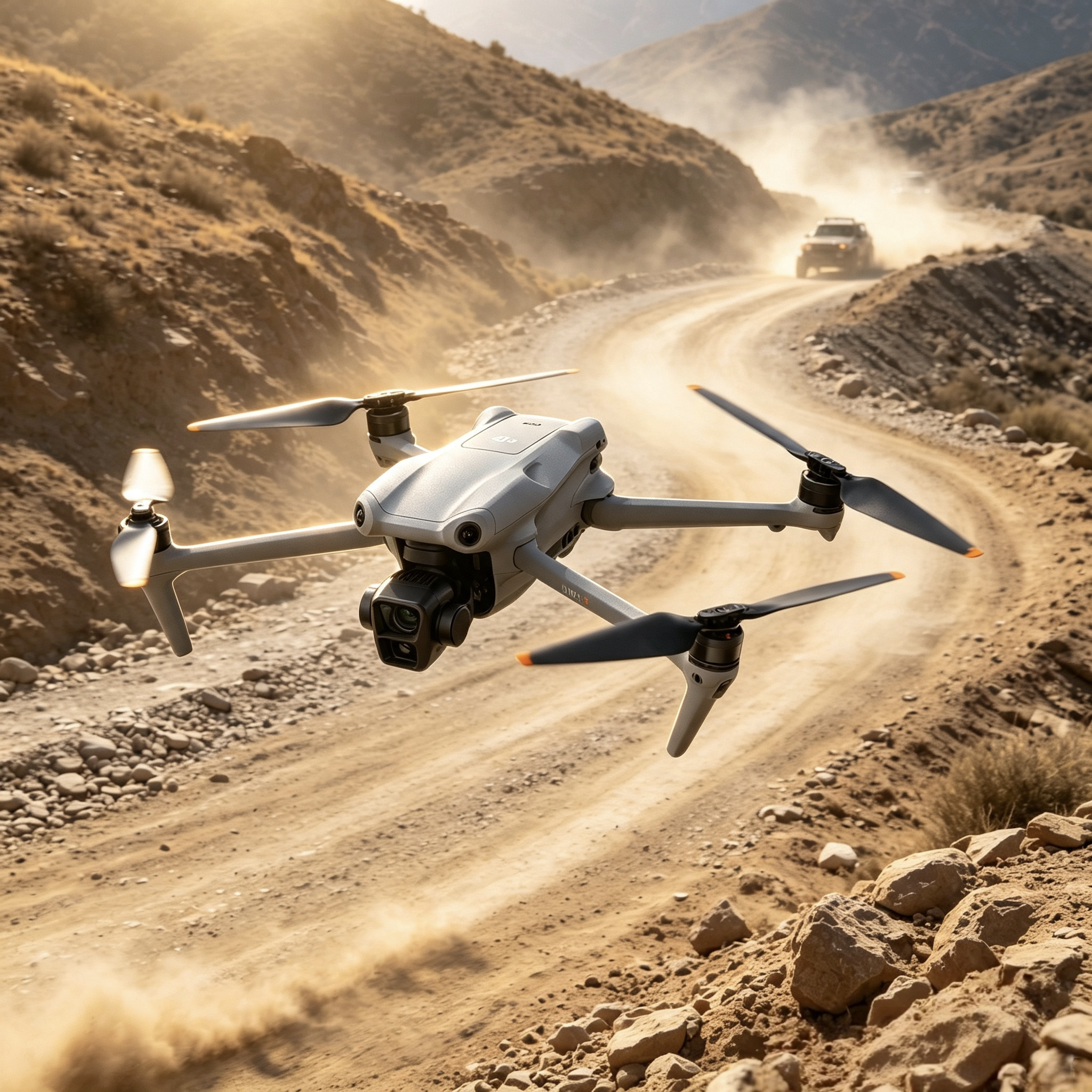 DJI Air 3 (DJI RC-N2) DJI Air 3 foldable drone with dual cameras