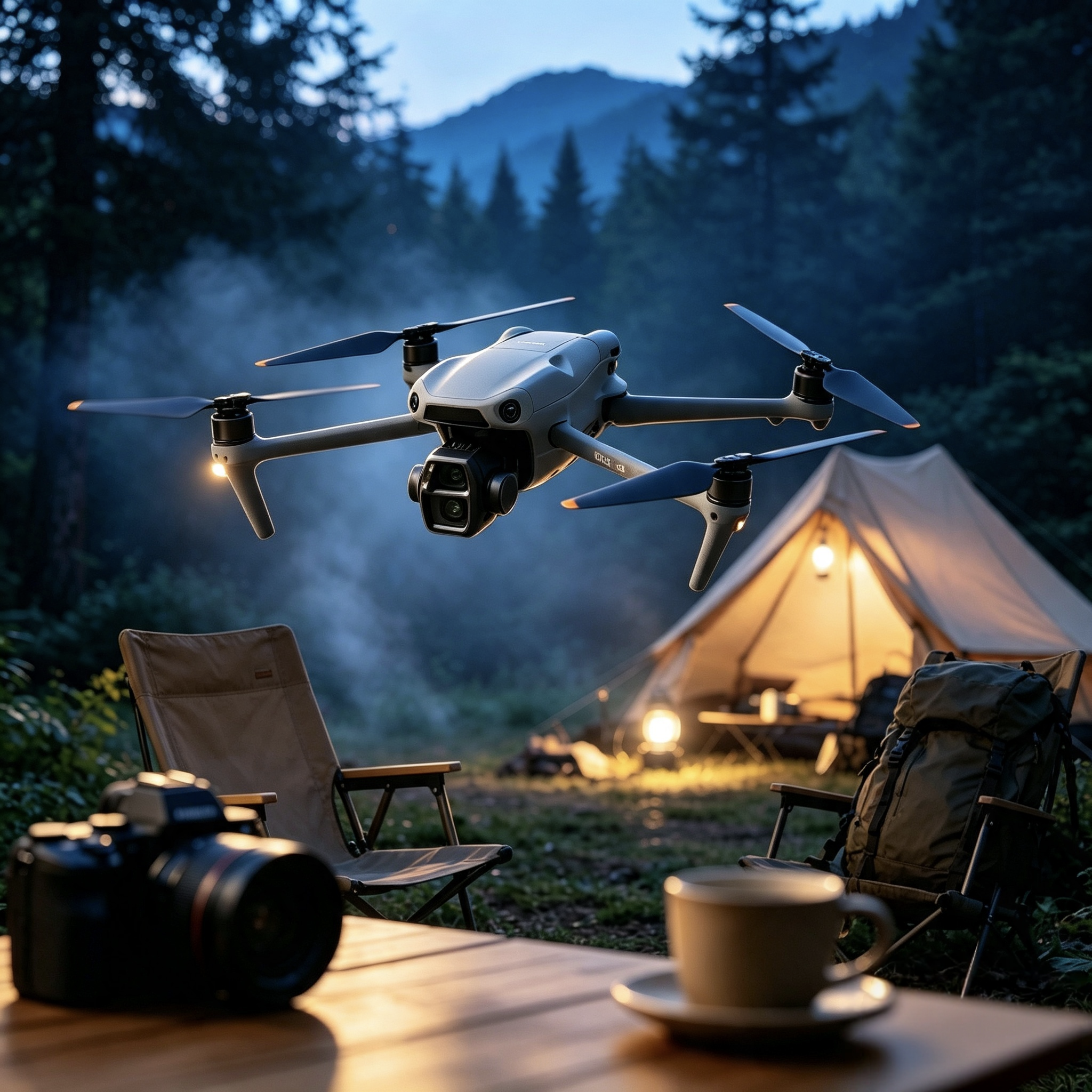 DJI Air 3s / Capture Your Outdoor Nights / 4K HDR Video