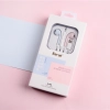 creative 3.5mm connector usb type-c wired earphone Color 3.5mm connector blue+pink