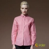 fashion Europe restaurant cafe bar wait staff uniform long sleeve stripes waiter jacket dealer shirt