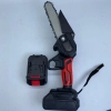 household chargeable lithium battery hand-held electric chain saw cutting wood