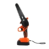 2023 Europe small 6 inch hand-held ithium battery electric chain saw graden farm power saw