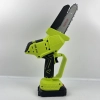 6 inch hand-held DC ithium battery graden farm wood cutting green power eletric chain saw