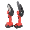 4/6 inch ithium battery graden farm wood cutting pruning trees power electric motor chain saw