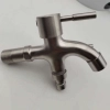 stainless steel washing machine double handle faucet  fast on faucet fof2469