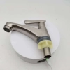 304 stainless steel Wiredrawing  water tap basin faucet 1H lavatory faucet