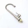 304 stainless steel household kitchen faucet 360°  rotation single cold water faucet