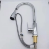 304 stainless steel household kitchen faucet 360° rotation cold/hot water vegetable washing faucet
