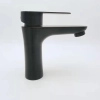 EUrope style black baking finish 304 stainless steel lavatory basin faucet