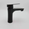 EUrope style black baking finish 304 stainless steel lavatory basin faucet