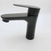 EUrope style black baking finish 304 stainless steel lavatory basin faucet