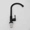 EUrope black baking finish 304 stainless steel household restaurant kitchen faucet single cold water tap