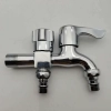 factory supplier  DN15 fast on faucet 2H dual outlets water tap