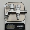 factory supplier  DN15 fast on faucet 2H dual outlets water tap