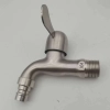wall mount stainless steel SUS304 decoration household bathroom fast on faucet 1/2 inch DN15 water tap