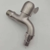 wall mount stainless steel SUS304 decoration household bathroom fast on faucet 1/2 inch DN15 water tap