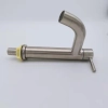 food grade 304 stainless steel wire drawing  kitchen sink faucet water tap household single cold water inlet