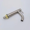 food grade 304 stainless steel wire drawing  kitchen sink faucet water tap household single cold water inlet