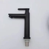 black baking finish 1H lavatory faucet basin faucet water tap wholesale