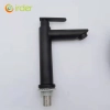 black baking finish 1H lavatory faucet basin faucet water tap wholesale