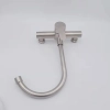 wall mounted 304 stainless steel household kitchen faucet water tap cold/hot water mixer