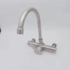 wall mounted 304 stainless steel household kitchen faucet water tap cold/hot water mixer