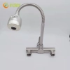 wall mounted dual tapholes stainless steel big head universal kitchen faucet water tap