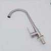 high quality cold water taphole 304 stainless steel hone kitchen faucet water tap