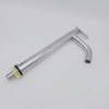 factory single cold water taphole stainless steel basin faucet lengthen lavatory water tap