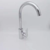 factory single cold water taphole brass bottom stainless steel basin faucet lengthen lavatory water tap