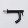 black baking paint single cold water taphole stainless steel basin faucet lavatory water tap factory wholesale