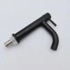 black baking paint single cold water taphole stainless steel basin faucet lavatory water tap factory wholesale