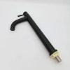 black baking finish highen single cold water taphole  basin faucet lavatory water tap factory outlets