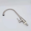 J style 304 stainless steel single  taphole cold water  restaurant kitchen faucet lavatory water tap factory cheap