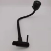 black baking finish big head stainless steel single taphole kitchen wall mounted faucet lavatory water tap