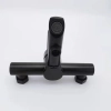 black baking finish  3 taphole mixer tap wall mounted faucet water tap