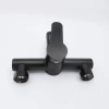 black baking finish  3 taphole mixer tap wall mounted faucet water tap