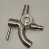 good quality stainless steel SUS304 fast on water tap faucet weighten 1in 2out