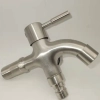 good quality stainless steel SUS304 fast on water tap faucet weighten 1in 2out