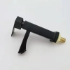 ENgland black square baking finish basin faucet lavatory deck water tap zinc alloys