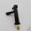 ENgland black square baking finish basin faucet lavatory deck water tap zinc alloys