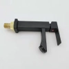 ENgland black square baking finish basin faucet lavatory deck water tap zinc alloys