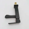 ENgland black square baking finish basin faucet lavatory deck water tap zinc alloys
