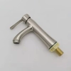 zinc alloy wiredrawing basin faucet lavatory faucet water tap manufacture rebrand supported
